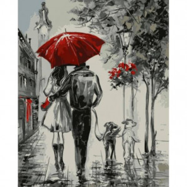 Pictura pe numere SANTI Прогулка влюбленных, 40*50см_954468