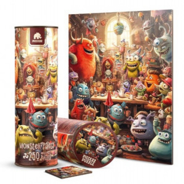 Piecezz Puzzle Tube 250 “Monster Party” art.1064