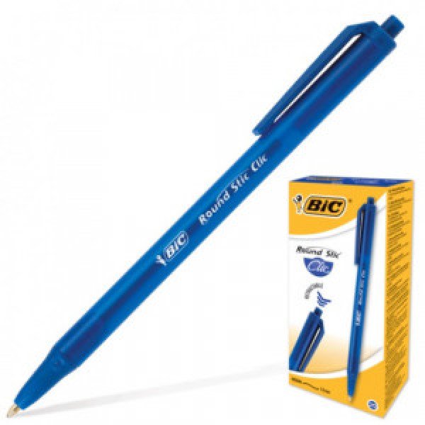 Pix Round Stic Clic albastru Bl/3
