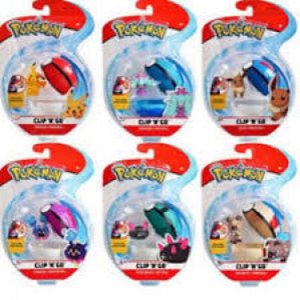 PKW - Pokemon Figurine Clip' N' Go (Assortment) 95057