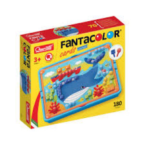 QT 862 Mozaic Fantacolor Cards Animals Quercetti