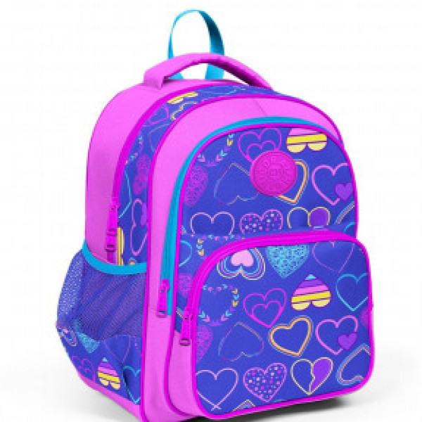 Ghiozdan YES Heart roz deschis lavanda 23390_56601