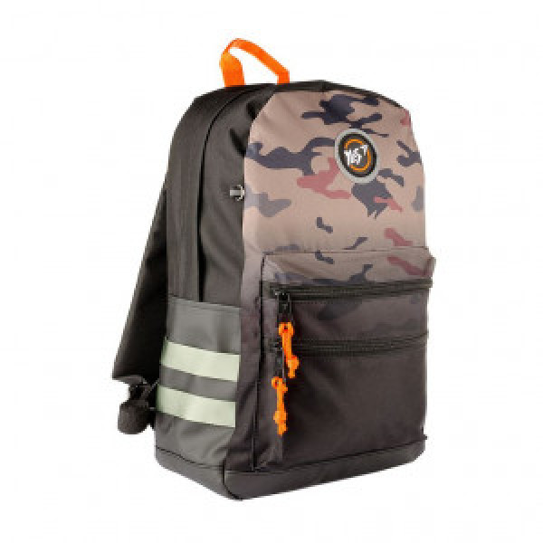 Rucsac YES T-100 "Double" military negru 558403_56542 
