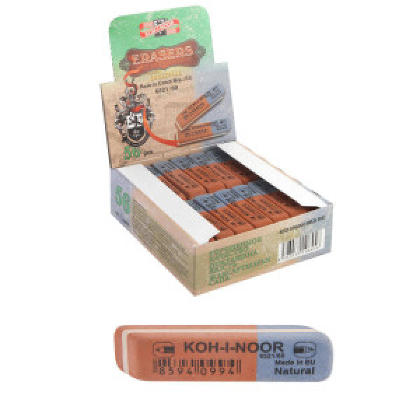 Radiera KOH-I-NOOR 6521/60  (56pcs.)