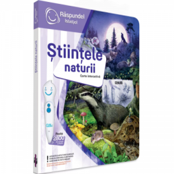 Raspundel Istetel Carte interactiva Stiintele naturii - Aventuri prin natura 93774