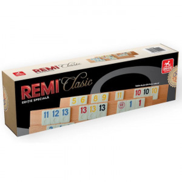 Remi Clasic Editie speciala cu Tabla din lemn masiv 15099