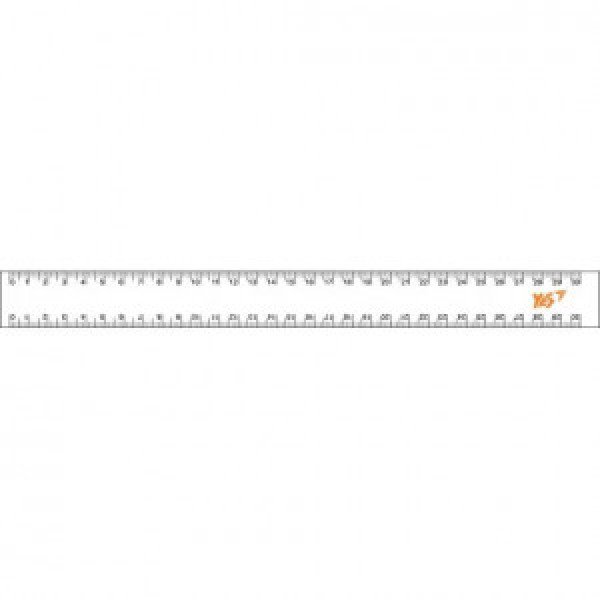 Rigla transparenta Yes 30 см  370344 (48)