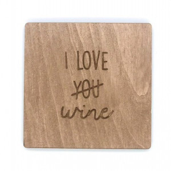 Suport cana din lemn Wine Lover