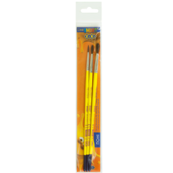 Set 3 Pensule Pony rotunde 2, 4, 6 ZB.6963PR-2