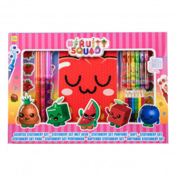 SET carioci+creioane+carnet FS60383 фруктовые 32235 импорт