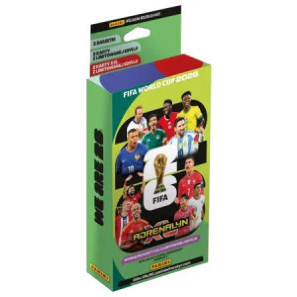Set de carti Panini World Cup 2026 Adrenalyn - Ecoblister XXL (20)