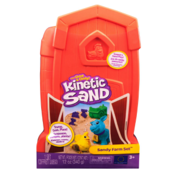 Set de joaca cu nisip kinetic „Ferma” 6072781