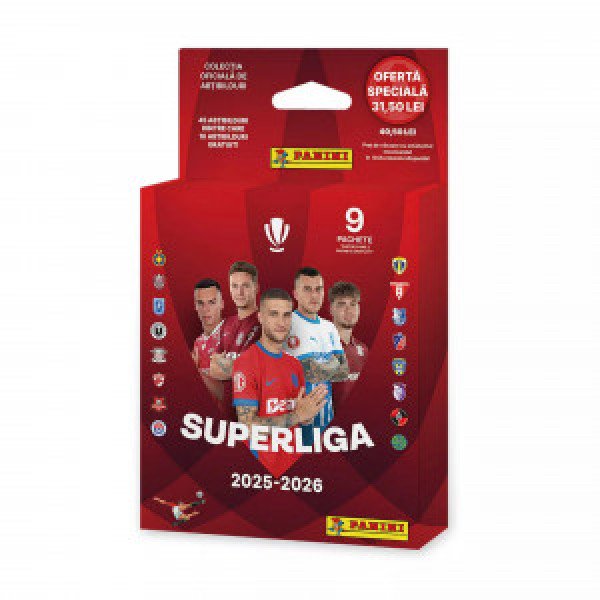 Set de stickere - Panini Superliga Romaniei - Ecoblister (30)
