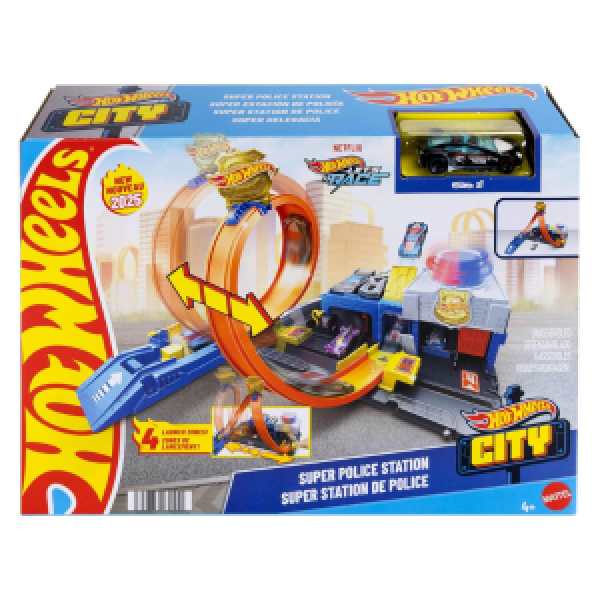 Set Hot Wheels Police Station JBM71