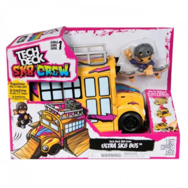 Set jocTech Deck Fingerboard Autobuz scolar 6071034