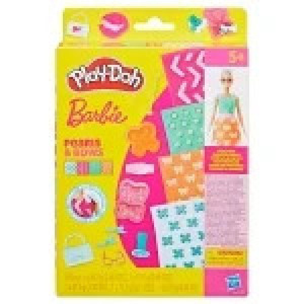 Set Play-Doh plastilina HAS PD playset Barbie Designer Patterns Packs, ast G1355