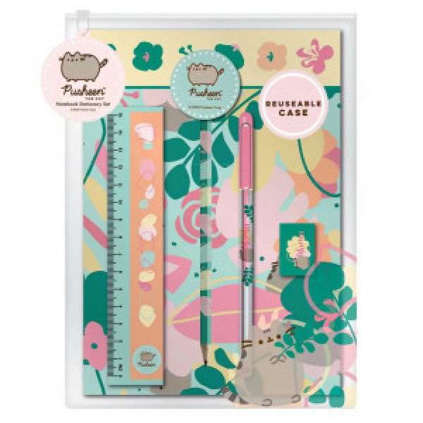 Set rechizite Pyramid SR73863 Pusheen (Botanical) Exercise Book Stationery