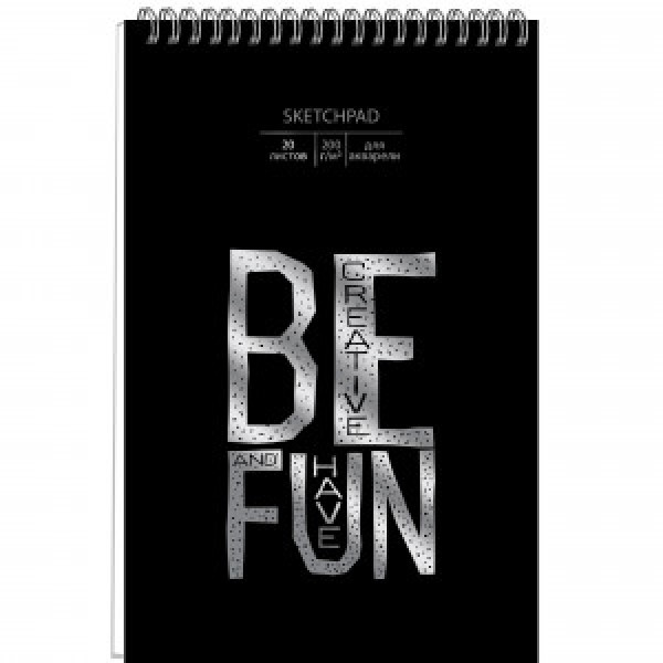 Sketchpad 20f 250x170 СПСФ520145 Be creative spirala
