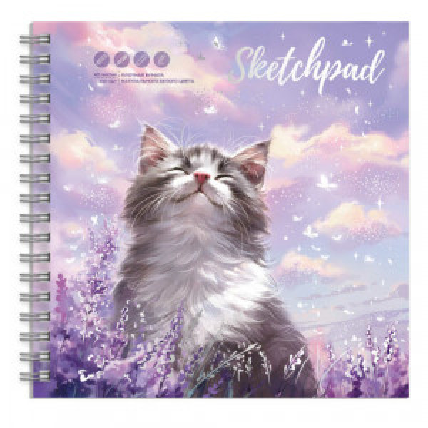 Sketchpad Album desen 40 foi 195x195 КОТ И ЛАВА 70455