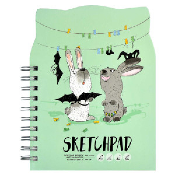 Sketchpad Bloc alb 100 foi 160x210 ДВА ДРУГА 61217
