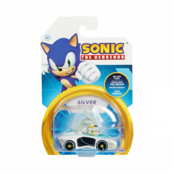 SONIC Vehicul metal cu figurina 1:64 W5 419034