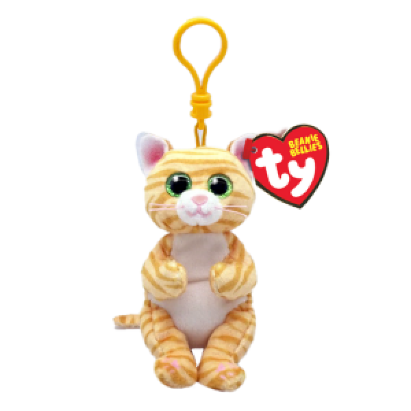 TY43112 Breloc – Pisica Mango 12cm Beanie babies clip