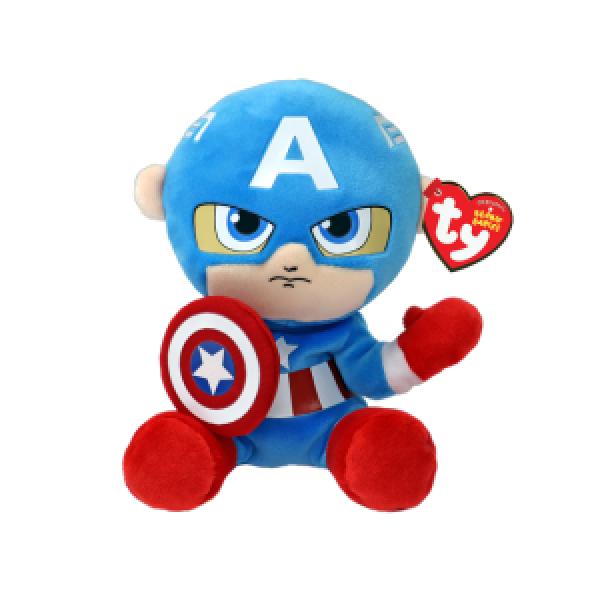 TY44002 Capitan America 15 20см (Beanie Babies)
