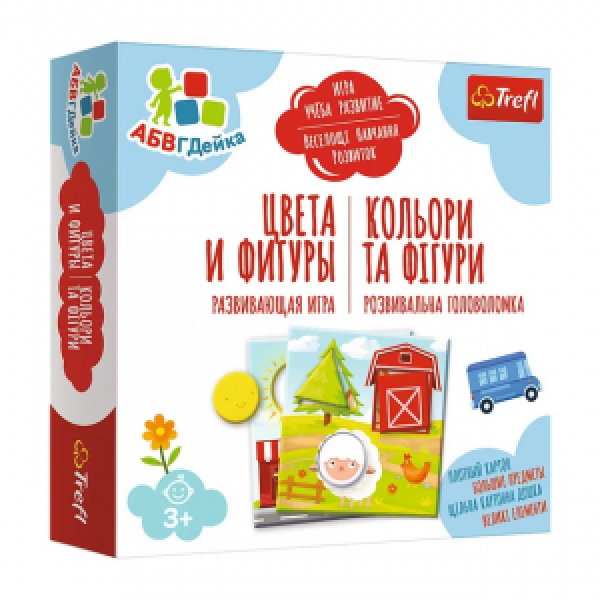 Trefl 02159 Game - Цвета и фигуры Ru , Ua