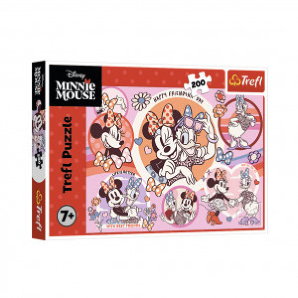 Trefl 13343 Puzzles - 200 - Minnie Mouse's habits / Disney Minnie