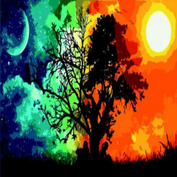 ZB.64110 Pictura pe numere  "Timpul", 40*50 cm, ART Line