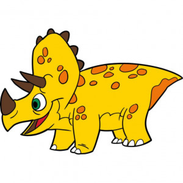 15058-AC Pictura pe numere Трицератопсик 25*30 сm copii