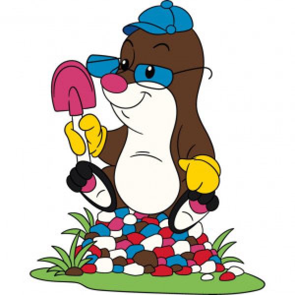 15116-AC Pictura pe numere Крот 25*30 см copii