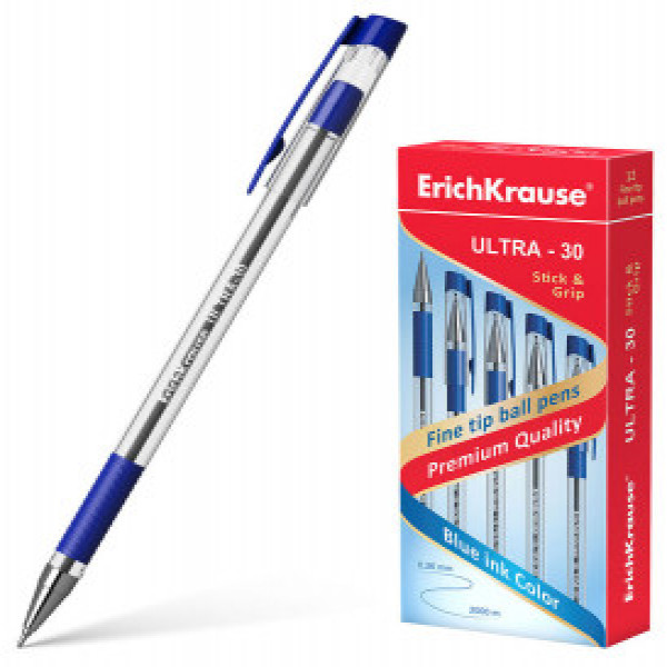 Pix 19613 ErichKrause ULTRA30 blue (box 12 pcs)