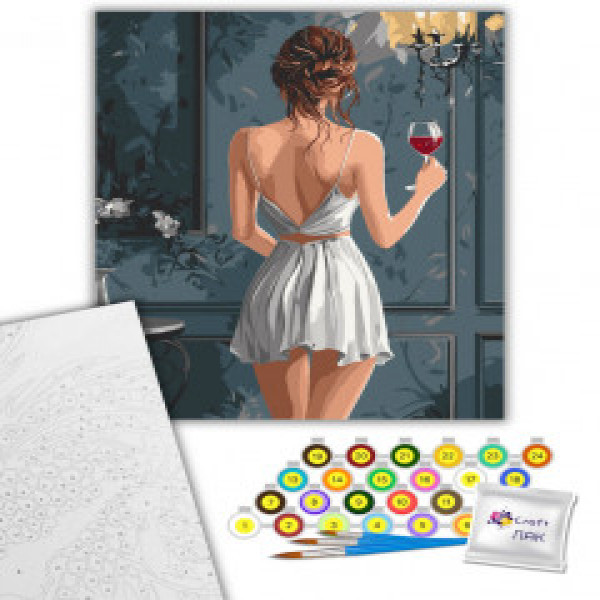 10147-AC Pictura pe numere Момент наслаждения 40*50 см