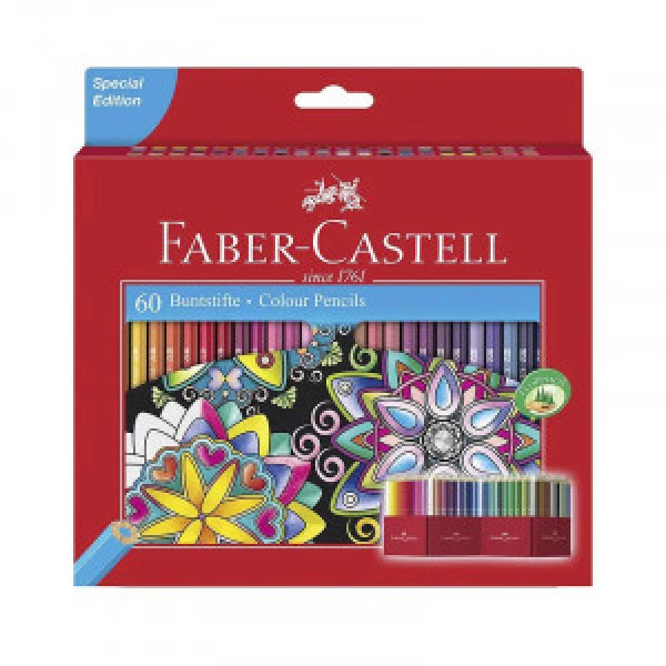 111260 Colour pencil Castle box of 60