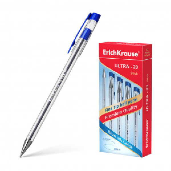 13875 Pix ErichKrause ULTRA-20 blue (box 12 pcs.)