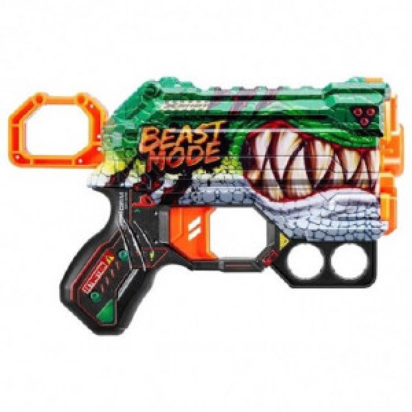 36516L Blaster X-SHOT SKINS FLUX, ZURU, 8 cartuse, 36516L Beast
