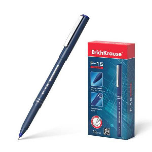 Pix capilar 37065 ErichKrause  F-15. ink color: blue (box 12 pcs.)