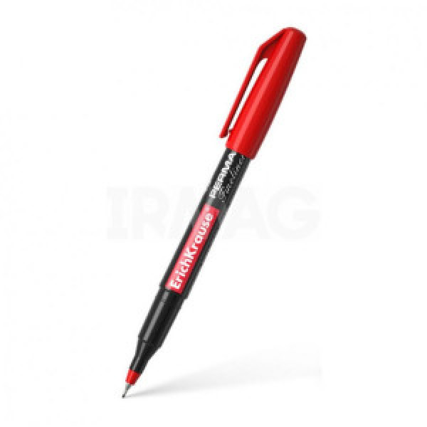 37070 Marker permanent ErichKrause FP-50, color: red (box 12 pcs.)
