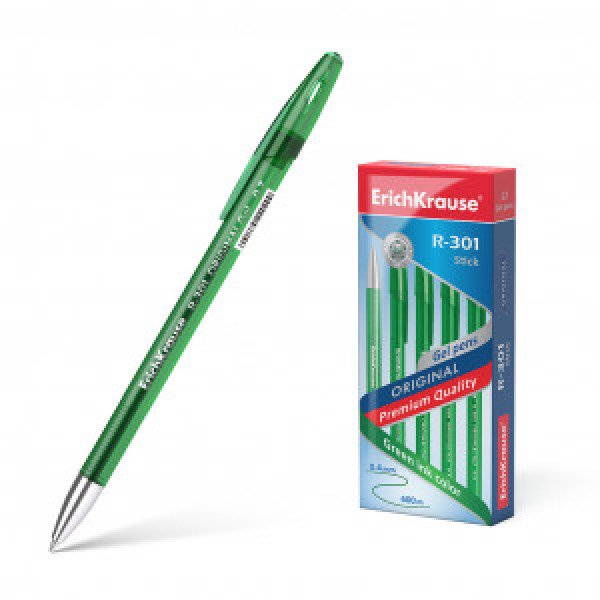 Pix gel 45156 ErichKrause R-301 Original Gel 0.5, ink color: green (box 12 pcs.)