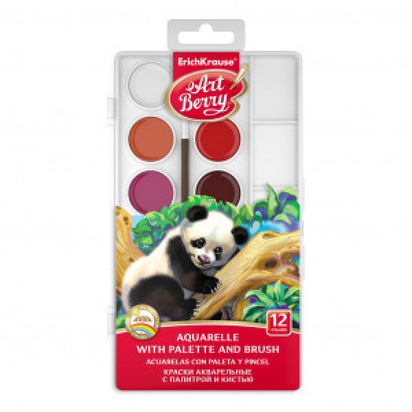 41726 Acuarela ArtBerry 12 цветов с палитрой и кистью (7)