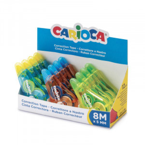 42090 33003 Corector-banda CARIOCA 8ml. Display 12pcs