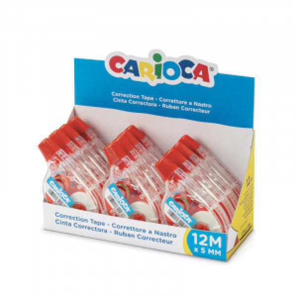 42092 Corector-banda CARIOCA 5mmx12m Display 12pcs