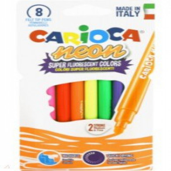 42785 Carioci CARIOCA NEON 8 pcs