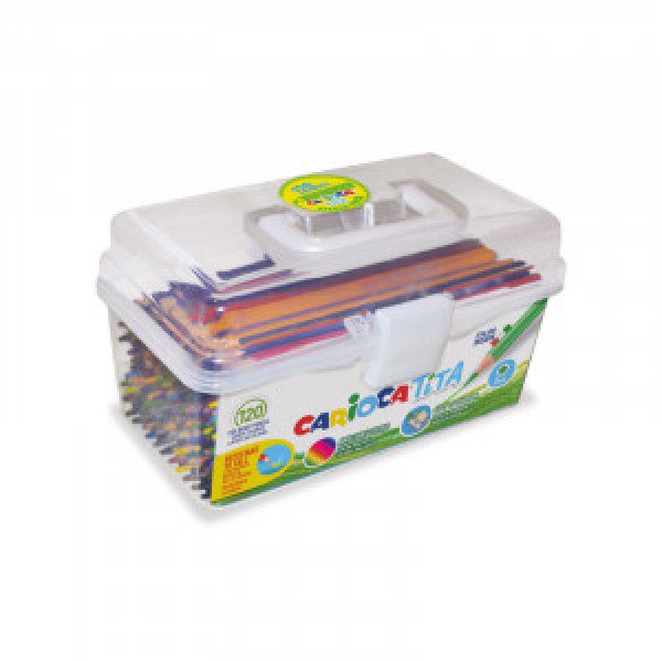 42800 Creioane CARIOCA TiTA Plastic Case 120 pcs