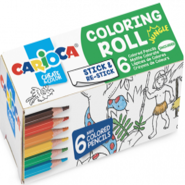 42981 CARIOCA  MINI  COL.ROLL  JUNGLE+6  M-TI
