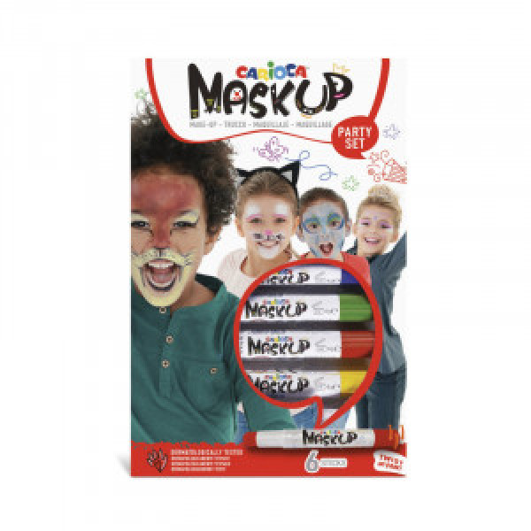 43052 MASK CARIOCA Up PARTY 6 pcs