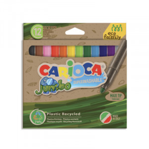 43101 Carioci CARIOCA Jumbo EcoFamily Box12pcs