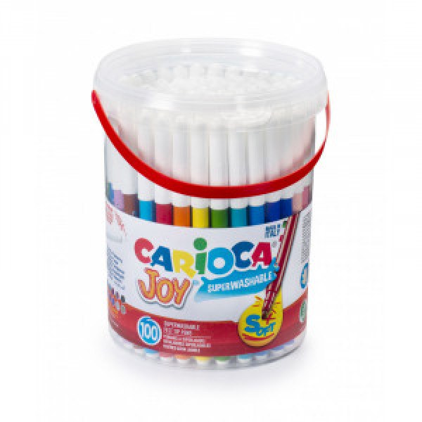 43176 Carioci CARIOCA Joy Jar 100pcs Feltpens