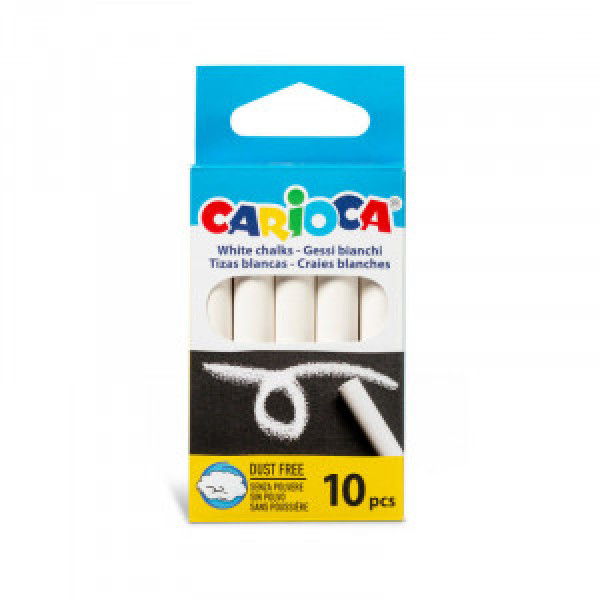 43553 Creta alba CARIOCA White 10pcs